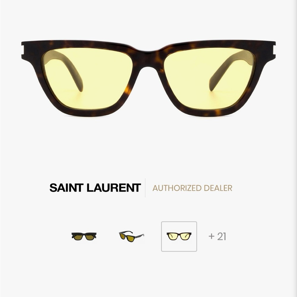Saint Laurent SL 462 Sulpice Tortoise Shell Sunglasses